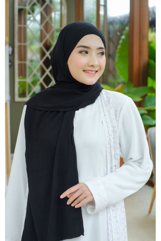 Pasmina Instan Organic Alia Black